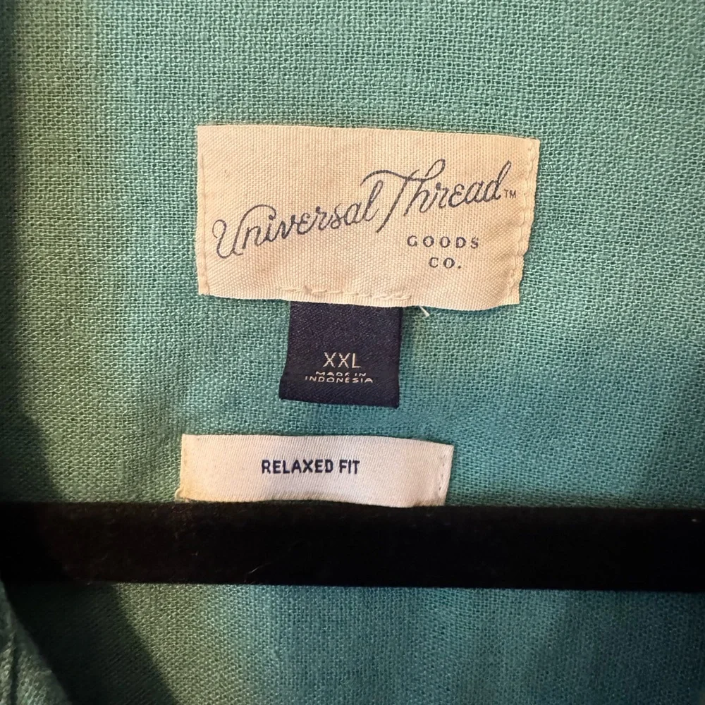 Universal Thread Button-Up Linen Shirt - Picture 2 of 3